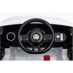 Elektrické autíčko Volkswagen Beetle - biele
